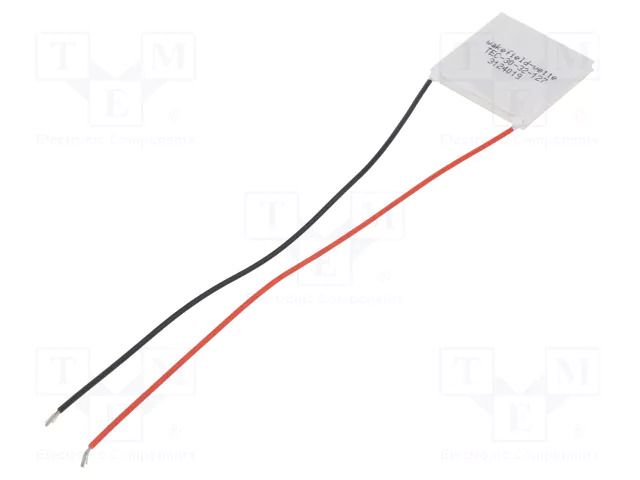 Module: Peltier; 15.4V; 3.9A; 30x30x3.2mm; 33.4W; 24AWG; Len: 150mm Wakefield Thermal TEC-30-32-127