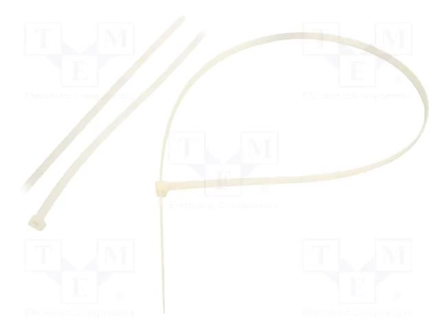 Cable tie; L: 1200mm; W: 12.5mm; natural; polyamide; 1112N FIX&FASTEN FIX-S-12.5X1200/N