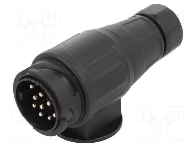 Connector: automotive; for towbars,for trailers; plug; 12VDC TESAT W12-T13-71