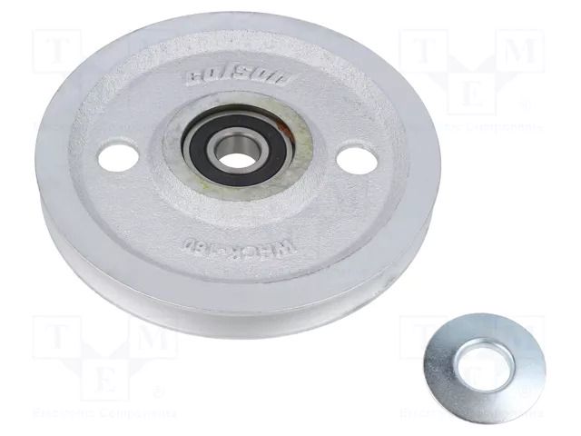 Wheel; Ø: 160mm; W: 20mm; 550kg; cast iron; Ømount.hole: 20mm COLSON WHCK-160