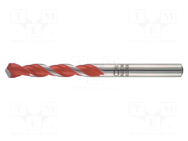 Drill bit; Ø: 5mm; 3/16"; L: 400mm; steel; tungsten carbide ALPEN-MAYKESTAG ALP.73000500100