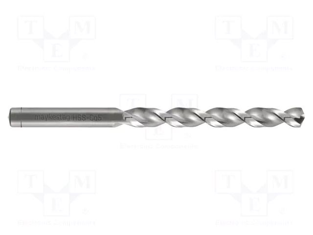 Drill bit; for metal; Ø: 9.5mm; L: 125mm; Working part len: 81mm ALPEN-MAYKESTAG ALP.61100950100