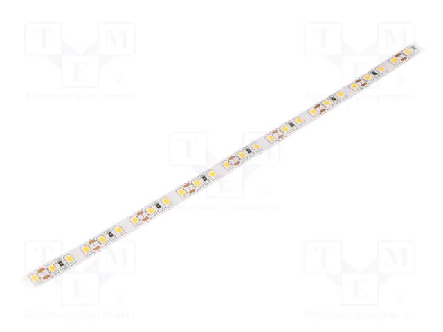 LED tape; white warm; LED/m: 120; 8mm; IP20; 120°; 9.6W/m; CRImin: 80 FOSE SCA-120-WW