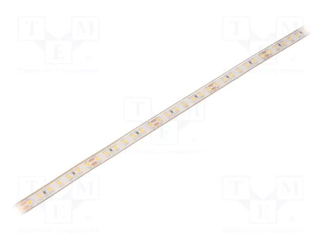 LED tape; white warm; LED/m: 112; 10mm; IP68; 120°; 12W/m; CRImin: 80 FOSE SPE-112-68-WW-24