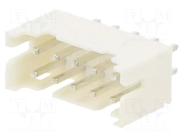 Connector: wire-board; socket; male; PIN: 10; Pitch: 2mm; THT; 100V ADAM TECH 2SHDC10TS