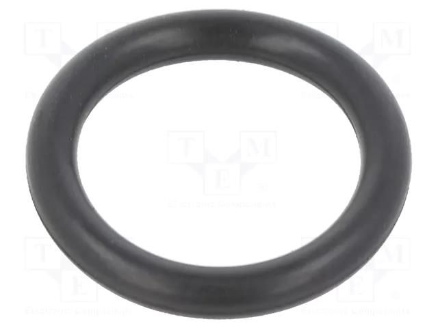 O-ring gasket; FPM; Thk: 2.5mm; Øint: 23mm; black; -20÷200°C ORING USZCZELNIENIA TECHNICZNE O-23X2.5-75FPM-BK