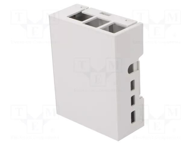 Enclosure: for computer; Raspberry Pi 4 B,RPI-4B-4G,RPI-4B-8G ITALTRONIC IT-33.0414000.RP4