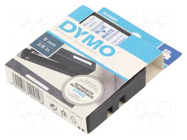 Tape; 9mm; 7m; white; Character colour: blue DYMO DYMO.S0720690