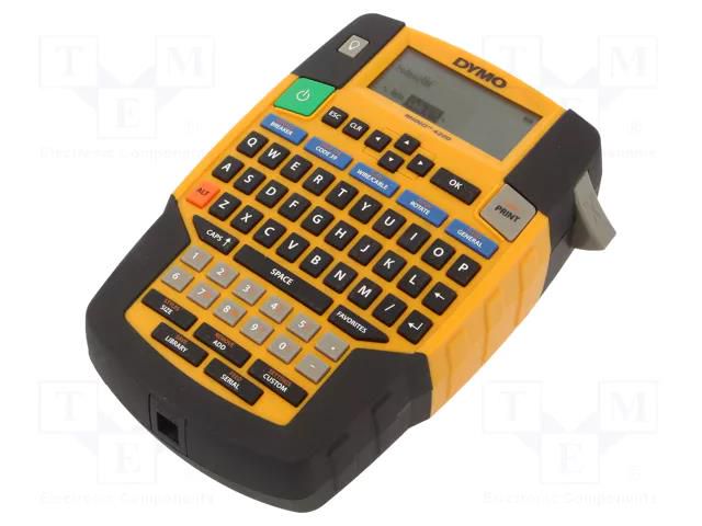 Label printer; Keypad: QWERTY; Resolution: 180dpi; Display: LCD DYMO DYMO.S0955990