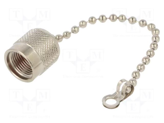 Protection cover; chain; Application: TNC socket AMPHENOL RF 202101