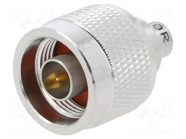 Connector: N; terminator; male; gold-plated; PTFE; 50Ω AMPHENOL RF 202109-10