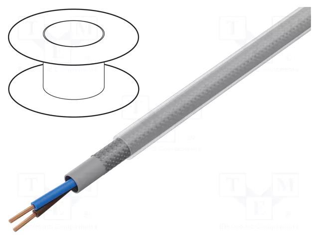 Wire; ÖLFLEX® CLASSIC 100 SY; 2x2.5mm2; PVC; transparent; CPR: Eca LAPP CL100SY-2X2.5