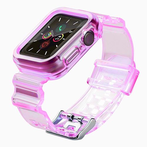 Silicone Band Strap Bracelet Case Strap Light Set for Apple Watch 42mm - Red, Hurtel 9145576223758 9145576223758