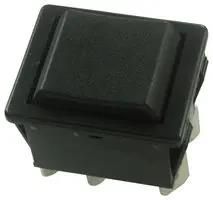 SWITCH, DPDT, 16A, 250VAC, BLACK C1572ATAAA