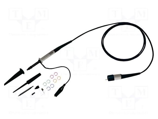 Probe: for oscilloscope; passive; 350MHz; 20: 1; BNC plug; 1.2m GW INSTEK GTP-352R