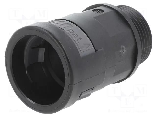 Straight terminal connector; Thread: PG,outside; polyamide 6 PMA I-BVND-P167GT-11