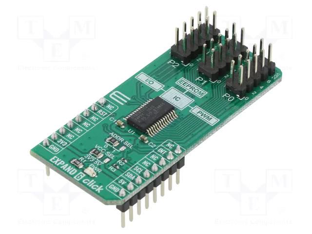 Click board; prototype board; Comp: CY8C9520A; port expander MIKROE MIKROE-4243