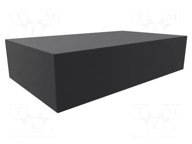 Enclosure: enclosure base; X: 254mm; Y: 432mm; Z: 102mm; 1441; steel HAMMOND HM-1441-33BK3