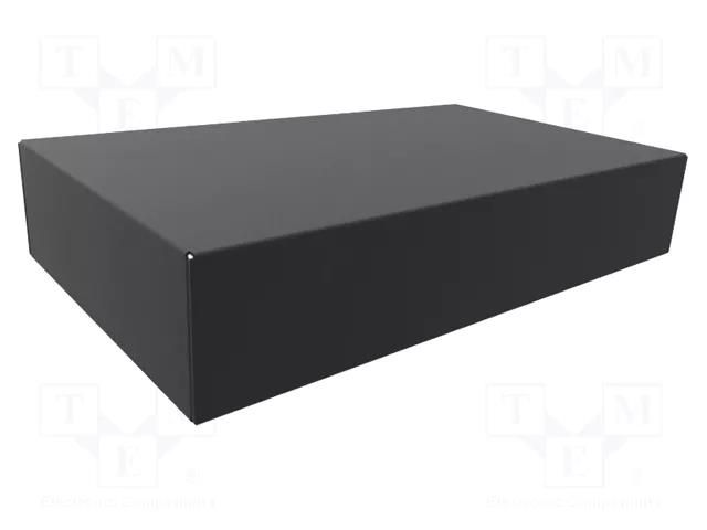 Enclosure: enclosure base; X: 152mm; Y: 254mm; Z: 51mm; 1441; steel HAMMOND HM-1441-16BK3