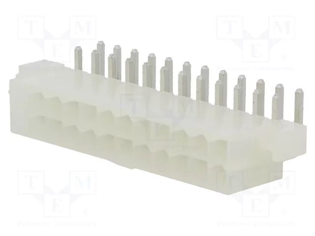 Connector: wire-board; socket; male; PIN: 24; Mini-Fit Jr; 13A; THT MOLEX MX-39-29-1248
