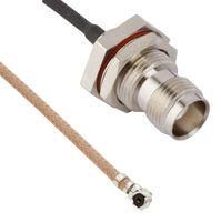 CABLE ASSY, AMC PLUG-TNC BKHD JK, 100MM 095-850-284-100