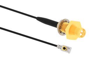 CABLE ASSY, MHF1 R/A PLUG-SMA RP JACK 095-902-586-300