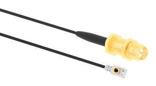 CABLE ASSY, MHF1 R/A PLUG-SMA RP JACK 095-902-588-150