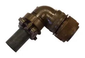 MIL SPEC CIR CONN, R/A PLUG, 14-6, SLDR MS3108A14S-6S.