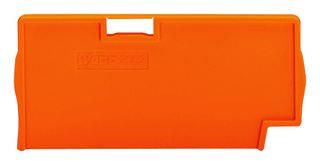 END AND INTERMEDIATE PLATE, RAIL, ORANGE 2002-1494