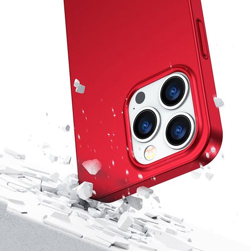 Joyroom 360 Full Case front and back cover for iPhone 13 Pro + tempered glass screen protector red (JR-BP935 red), Joyroom 6941237161611 6941237161611