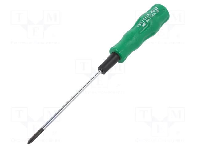 Screwdriver; Phillips; PH00; Blade length: 80mm ENGINEER FUT.DG-22