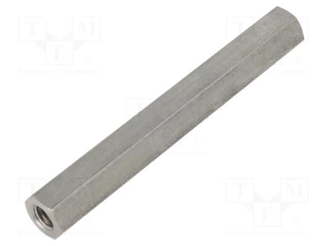 Screwed spacer sleeve; 100mm; Int.thread: M8; hexagonal DREMEC TFF-M8X100/DR1413