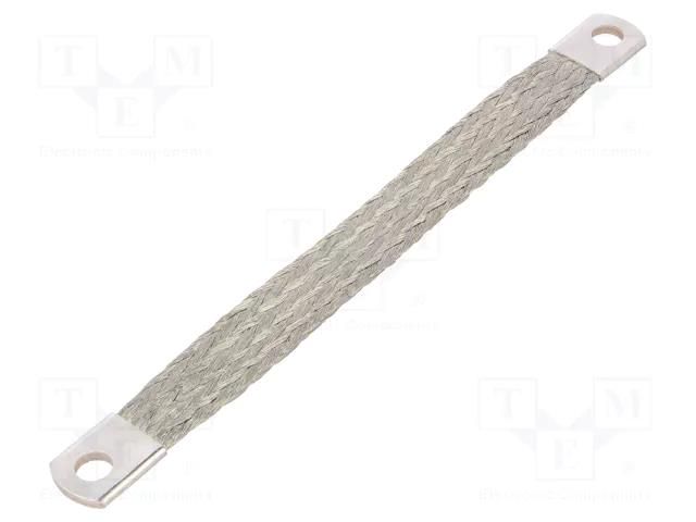 Braids; earthing tape; 25mm2; Ø1: 8.5mm; Ø2: 8.5mm; L: 0.2m HELUKABEL HELU-11008461