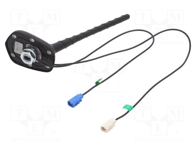 Antenna; car top,automotive; 0.2m; AM,FM,GPS; with amplifier 4CARMEDIA ANT.63
