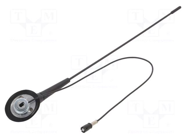 Antenna; car top,automotive; Mercedes; Rod inclination: constant 4CARMEDIA ANT.74