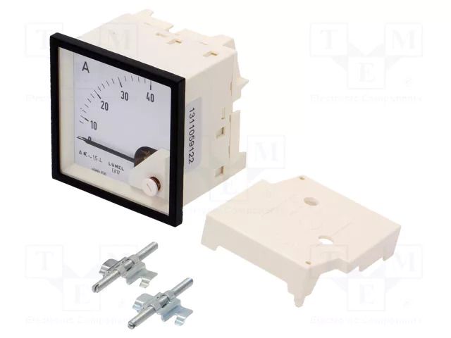 Ammeter; on panel; I AC: 0÷40A; True RMS; Class: 1.5; 40÷72Hz; 600V LUMEL EA17N-E21100000000