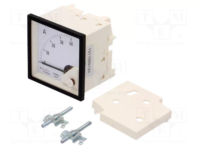 Ammeter; on panel; I DC: 0÷40A; Class: 1.5; Length: 61mm; 600V; MA17 LUMEL MA17N-AB1200000000