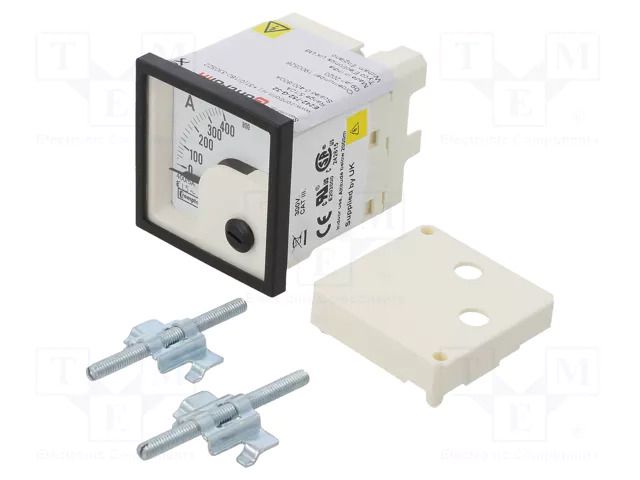 Ammeter; on panel; I AC: 0÷400A,800A; True RMS; Class: 1.5; 50÷60Hz CROMPTON - TE CONNECTIVITY E242-752-G-32