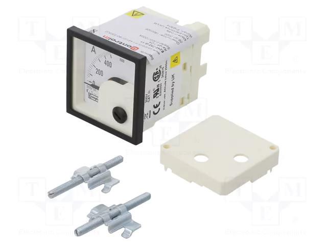 Ammeter; on panel; I AC: 0÷500A,1kA; True RMS; Class: 1.5; 50÷60Hz CROMPTON - TE CONNECTIVITY E242-752-G-11