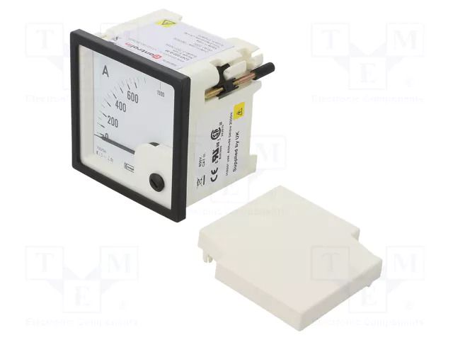 Ammeter; on panel; I AC: 0÷750A,1.5kA; True RMS; Class: 1.5 CROMPTON / TE CONNECTIVITY E243-022-G-35