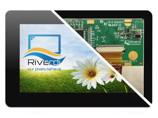 Display: TFT; 4.3"; 480x272; Illumin: LED; Dim: 120.38x79.2x8.63mm Riverdi SM-RVT43ULSNWC02