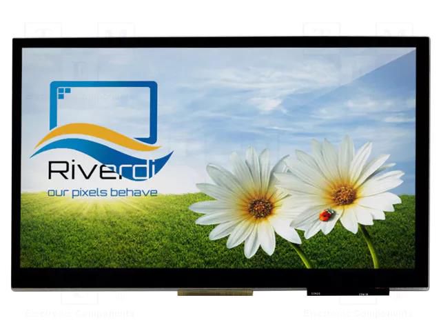 Display: TFT; 7"; 800x480; Illumin: LED; Dim: 164.8x99.8x10.81mm Riverdi SM-RVT70AQFNWC00