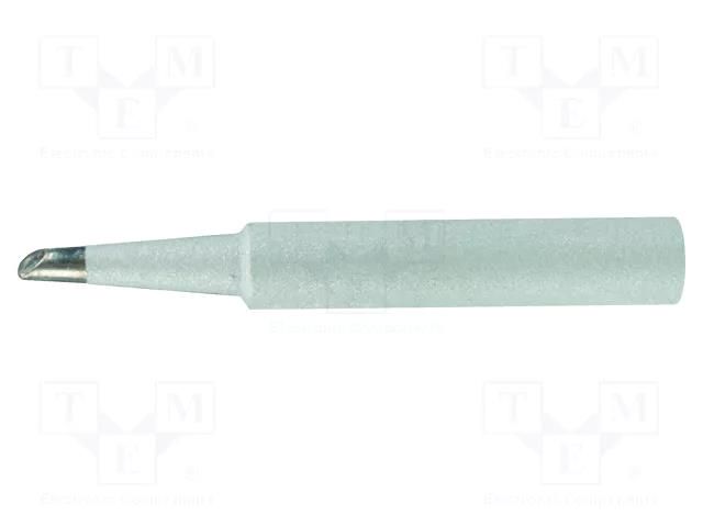 Tip; conical sloped; 3mm; for soldering station VELLEMAN VEL-BITC50N3