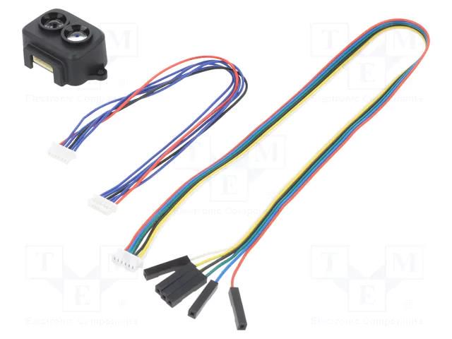 Sensor: distance; laser,LIDAR,time-of-flight (ToF); I2C,UART DFROBOT DF-SEN0340