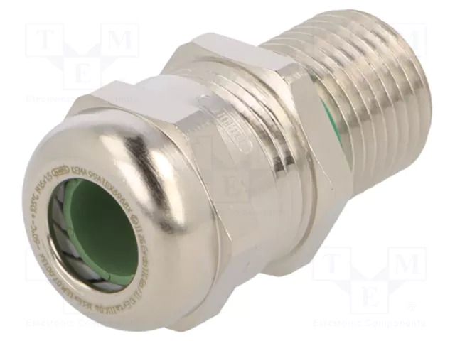 Cable gland; M16; 1.5; IP68; brass; HSK-M-Ex-d HUMMEL HUMMEL-1622160050