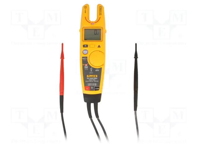 Tester: electrical; LCD; VAC: 1÷1000V; VDC: 1÷1000V; I AC: 200A; IP52 FLUKE FLK-T6-1000PRO