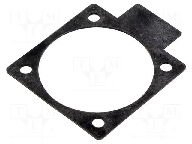 Accessories: socket gasket; black PCE D105-05