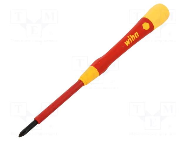 Screwdriver; insulated,precision; Phillips; PH1; 1kVAC WIHA WIHA.42380