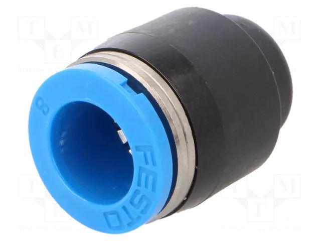 Protection cap; -0.95÷6bar; PBT; -10÷80°C; vacuum,compressed air FESTO QSC-8