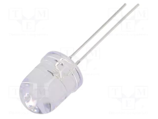 CRLED; blue; 10mm; 6500mcd; 30°; Front: convex; 5.5÷20VDC OPTOSUPPLY OSB5SAA131A-CR14